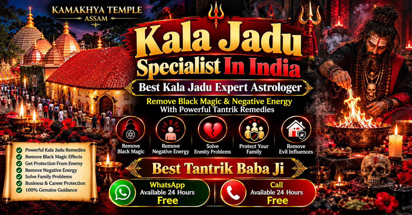 Kala Jadu Specialist in India – Best Kala Jadu Expert Astrologer in India